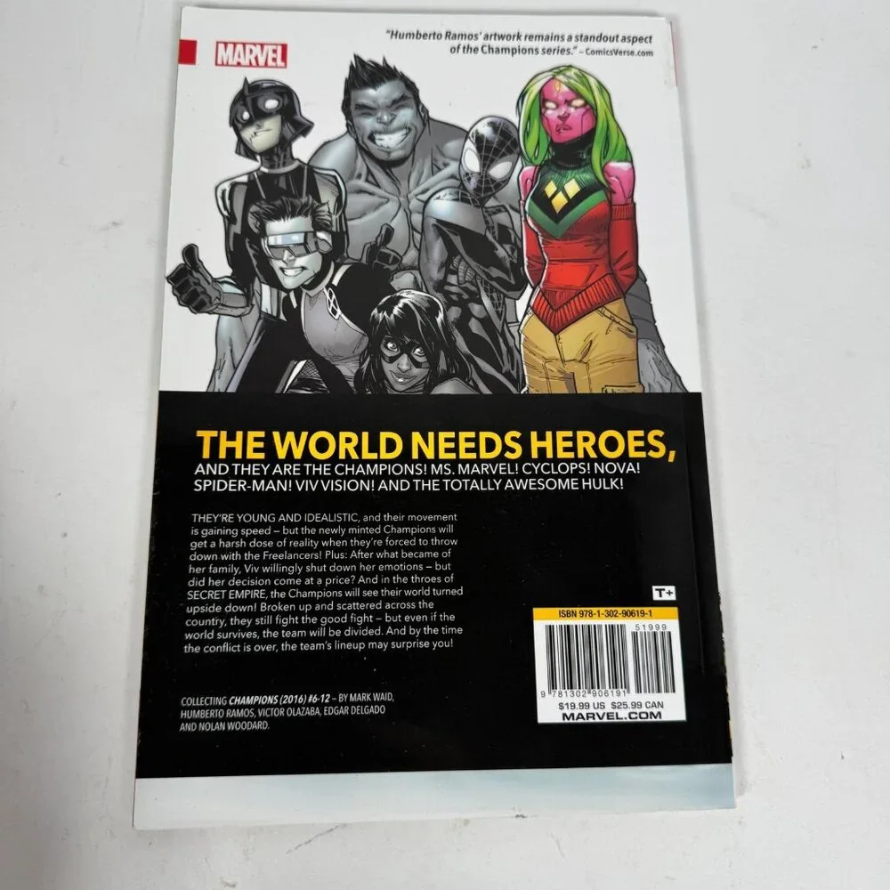 Marvel Comics Champions The Freelancer Lifestyle‎ TPB 2017 First Printing